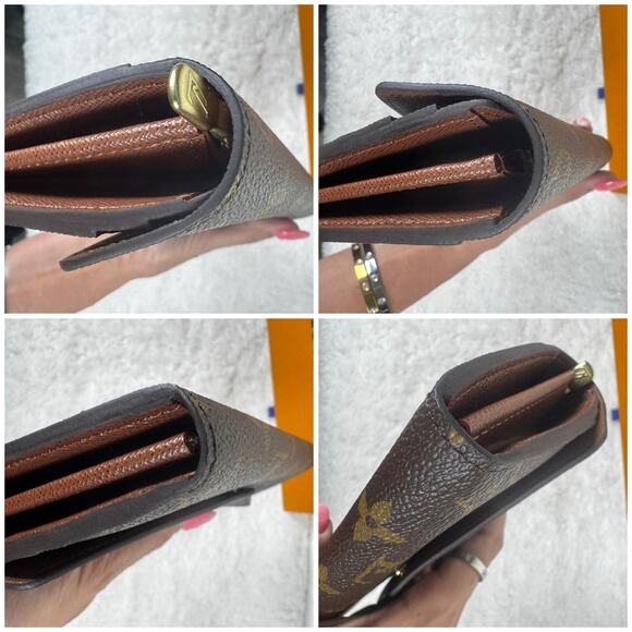 Louis Vuitton Monogram Portefeuille Sarah Long Wallet w/Box and Dust Bag - Picture 12 of 15